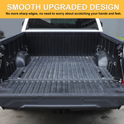 Rear Bed Side Expansion Slide Rails Bed Tie-Down Rails For Toyota Tundra 22+ US 10