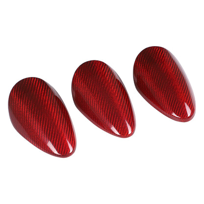 Red Real Carbon Fiber Interior Center Console Trim For Nissan Z 400Z RZ34 2023+ 106