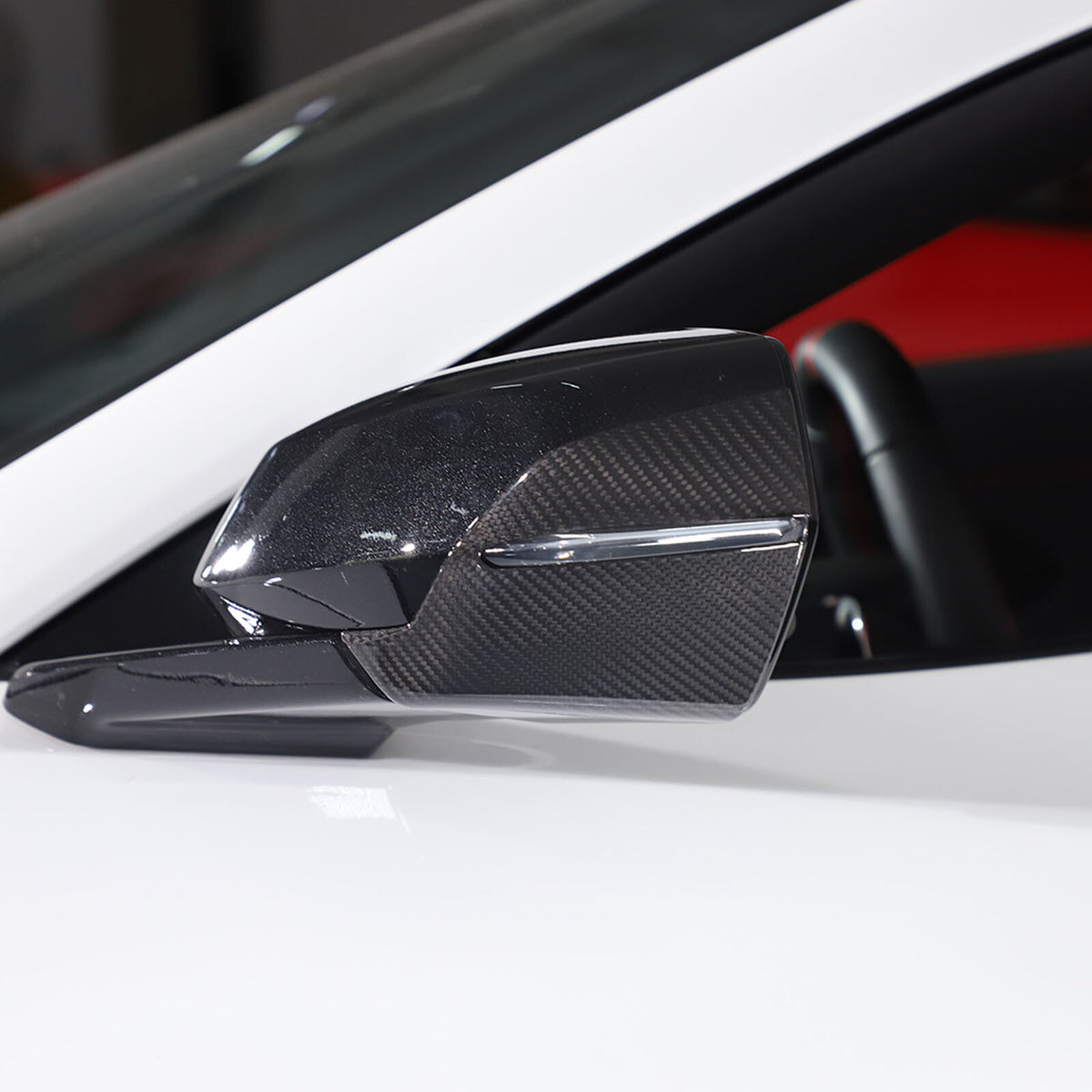 Real Carbon Fiber Full Exterior Set Decor Cover Trim Kit For Corvette C8 2020-26 138