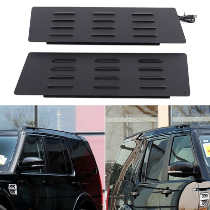 Aluminum Rear Air Vent Louver Trim For Land Rover Discovery 3/4 L319 2004-2016 17