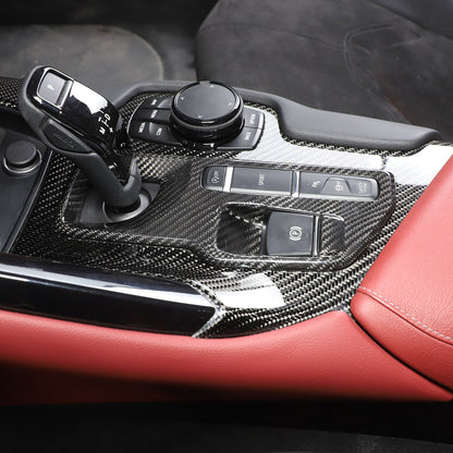 Real Carbon Fiber Full Interior Set Decor Trim Kit For Toyota Supra A90 MK5 19+ 139