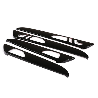 Piano Black Door Panel Trim For Benz ML W166/GLE W166/GLS/X166/GL X164 13-19 US 12