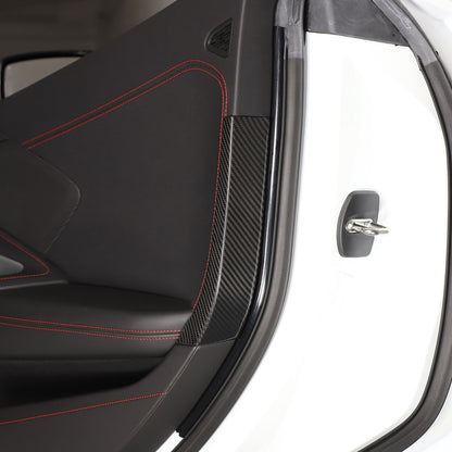 Real Dry Carbon Fiber Full Interior Center Set Trim Kit For Corvette C8 20-25 US - Styles 46-50 45