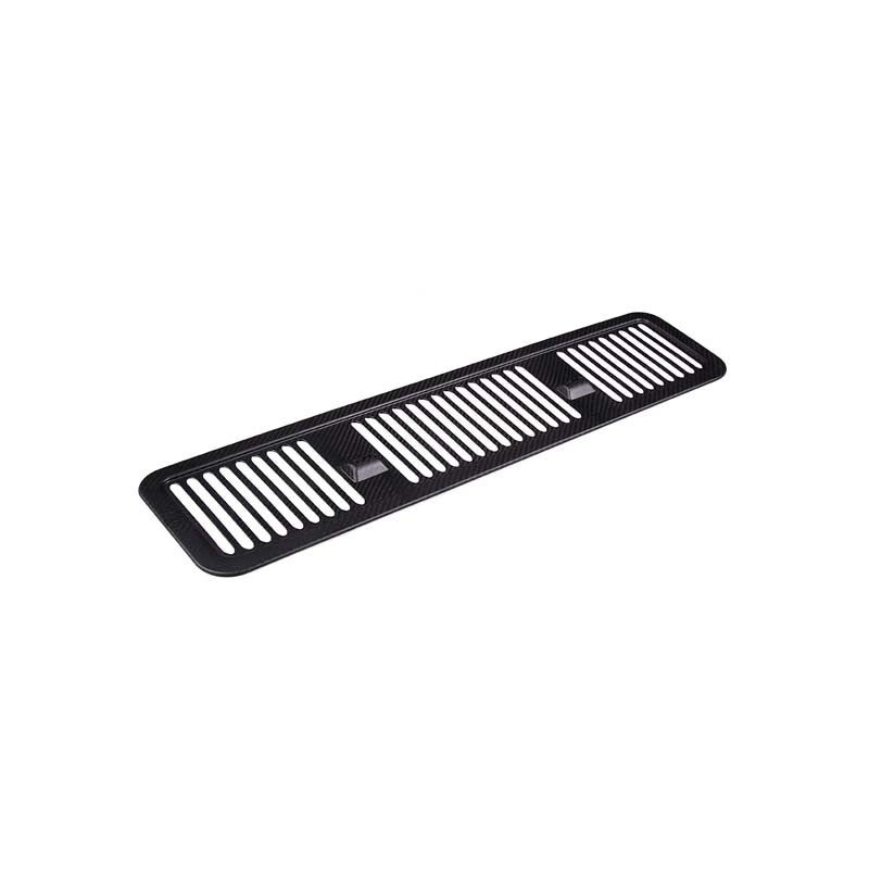 Matte Real Carbon Fiber Hood Air Inlet Vent Trim for Benz G Class W463 2019+ 11