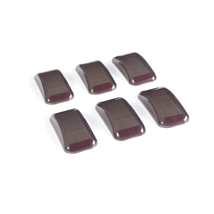 18pcs Smoked Front Rear Side Tail Light Roof Light Trim Cover For Hummer H2 55