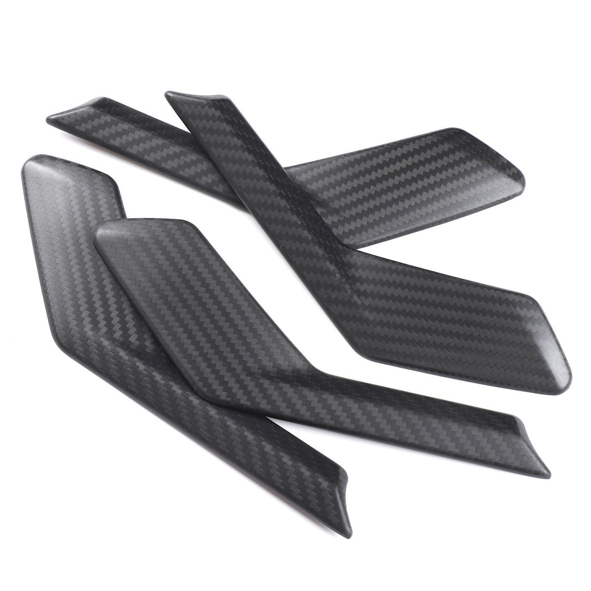 Matte Real Carbon Fiber Inner Door Handle Cover Trim For BMW 5 Series G60 2024+ 20