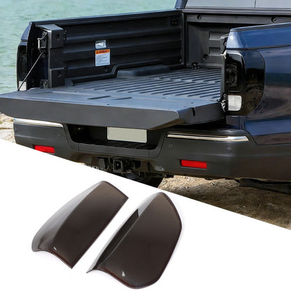 Smoked Black Taillight Lamp Cover Trim Overlays For Honda Ridgeline 2017+ US 5