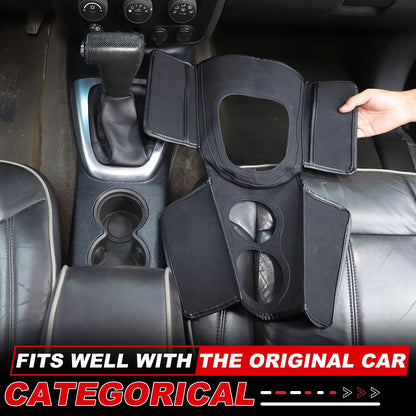 Suede Cloth Center Console Gear Shift Trim Cover For Hummer H3 2005-2009 US 17