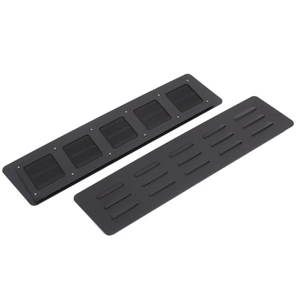 Rear Door Window Louver Air Vent Panel Trim Cover For Toyota RAV4 2020-2024 US 12