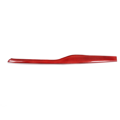 Red Real Carbon Fiber Center Dashboard Trim For Alfa Romeo Stelvio 949 2017-2020 14