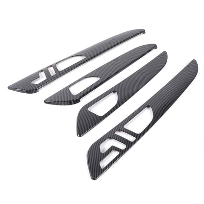 ABS Carbon Fiber Interior door Panel Trim For Benz GLE GLS ML GL W166 2013-19 6