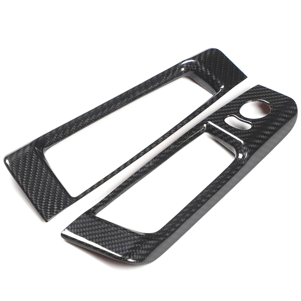 Real Carbon Fiber Mirror Adjustment Panel Trim For Fiat 500 312 2010-2022 14