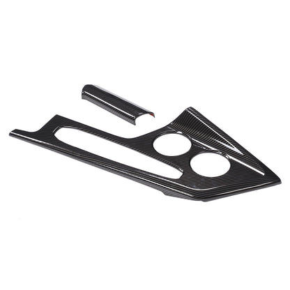 Carbon Fiber ABS Center Console Gear Shift Panel Trim For Corvette C8 2026+ 17