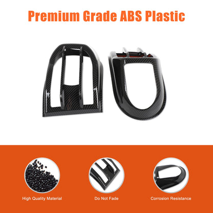 ABS Carbon Fiber Tail Light Cover Trim For Toyota FJ Cruiser 2007-2021 9