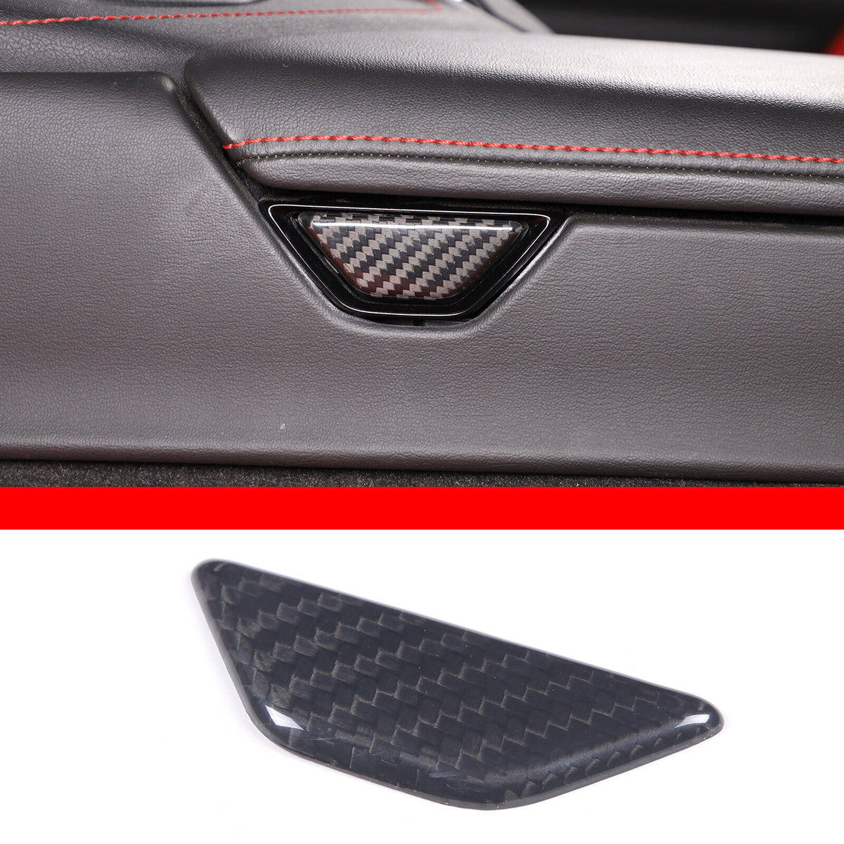 Real Dry Carbon Fiber Full Interior Center Set Trim Kit For Corvette C8 20-25 US - Styles 1-5 34