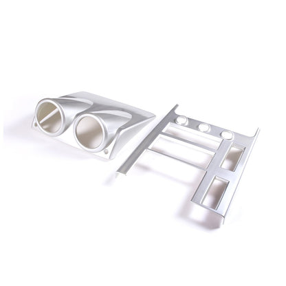 Silver Interior Air Condition Panel Cover Trim For Hummer H2 2003-2007 4