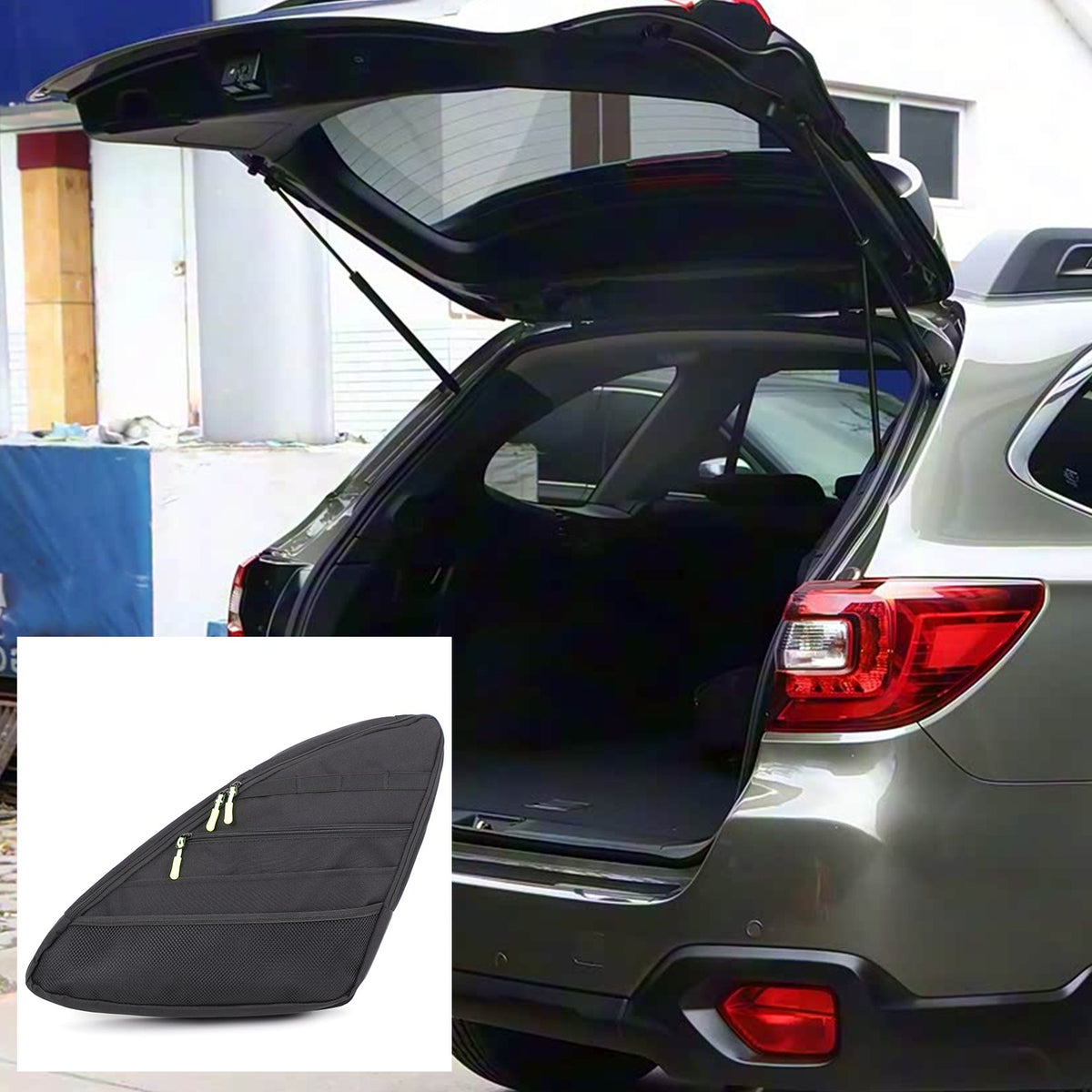 Rear Trunk Cargo Left Side Window Bag For Subaru Outback 2015-2020 US 2