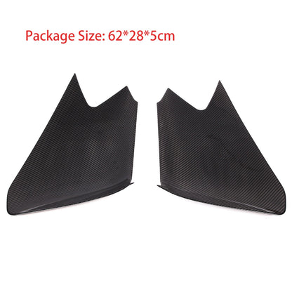 Real Carbon Fiber Interior Door Cover Trim Decoration for Corvette C8 2020-26 23