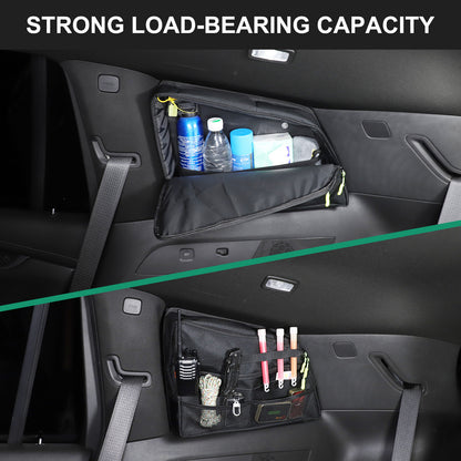 Rear Trunk Left Side Window Storage Bag Organizer For Cadillac XT6 20-24 9