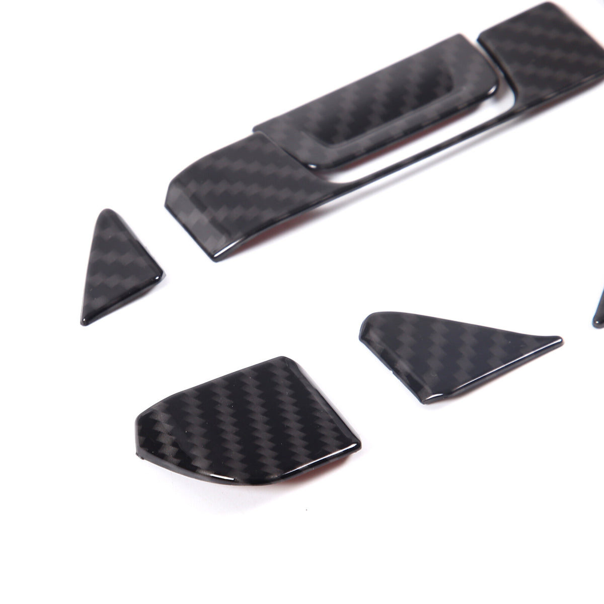 Carbon Fiber ABS Interior Full Decor Cover Trim Kit For Corvette C8 2020-2025 - Styles 26-30 77