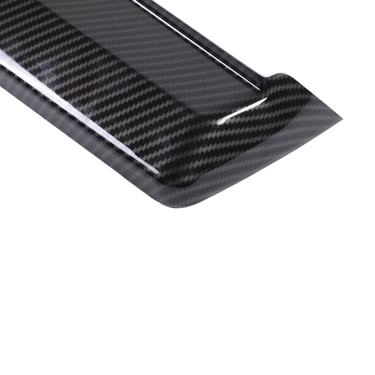 Carbon Fiber ABS Navigation Exterior Trim Cover Frame For Corvette C8 2020-2025 12