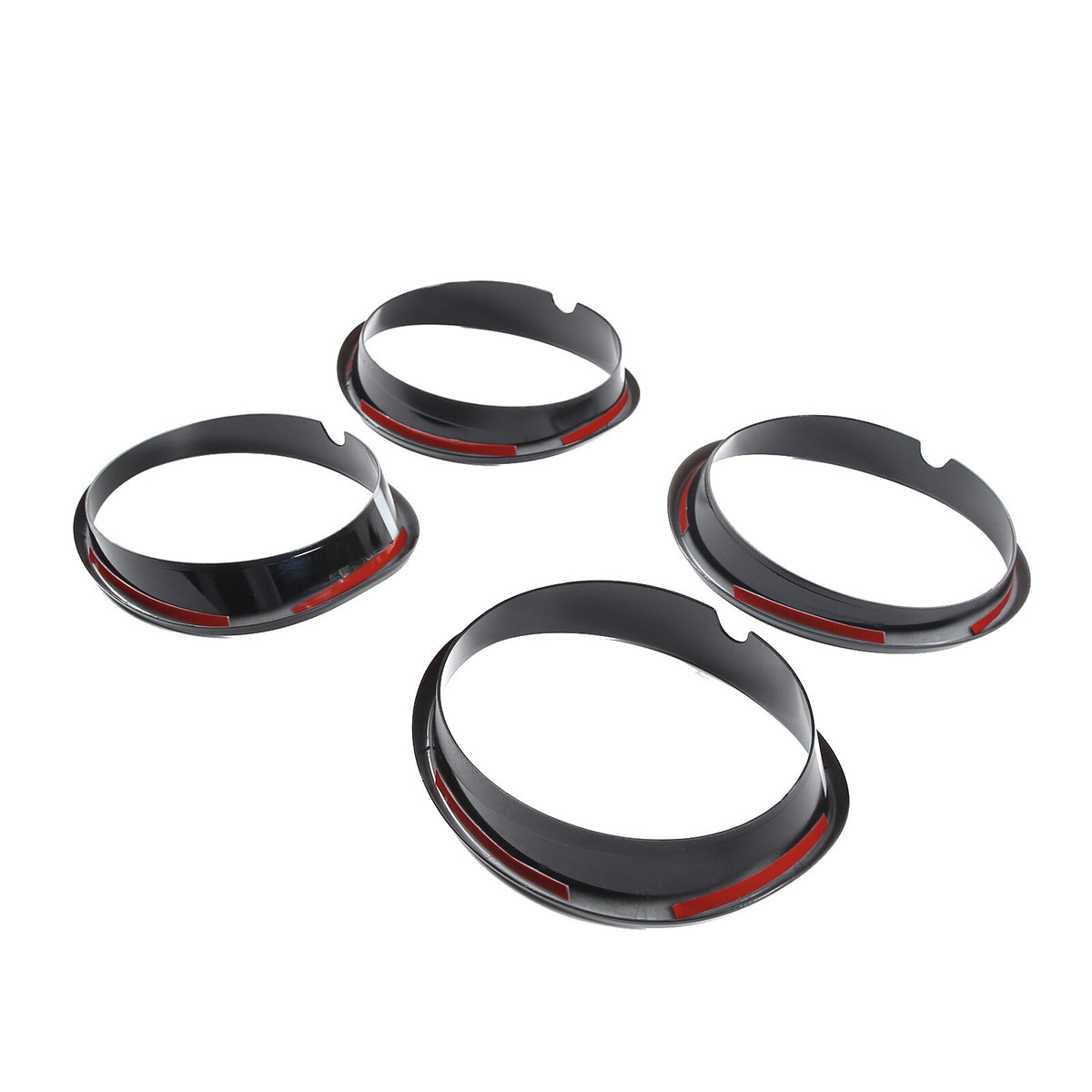 Gloss Black Tail Light Surround Trim Ring For Corvette C6 2005-2013 12
