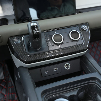 Real Dry Carbon Fiber Full Interior Trim Set For LR Defender 90 110 L663 20-23 73