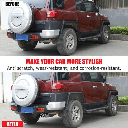 Silver Stainless Steel Exhaust Tail Pipe Tip For Toyota FJ Cruiser 2007-2021 US 6