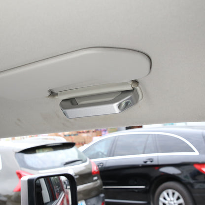 Silver Alloy Inner Car Roof Grab Handle Cover Trim For Toyota FJ Cruiser 07-21 4