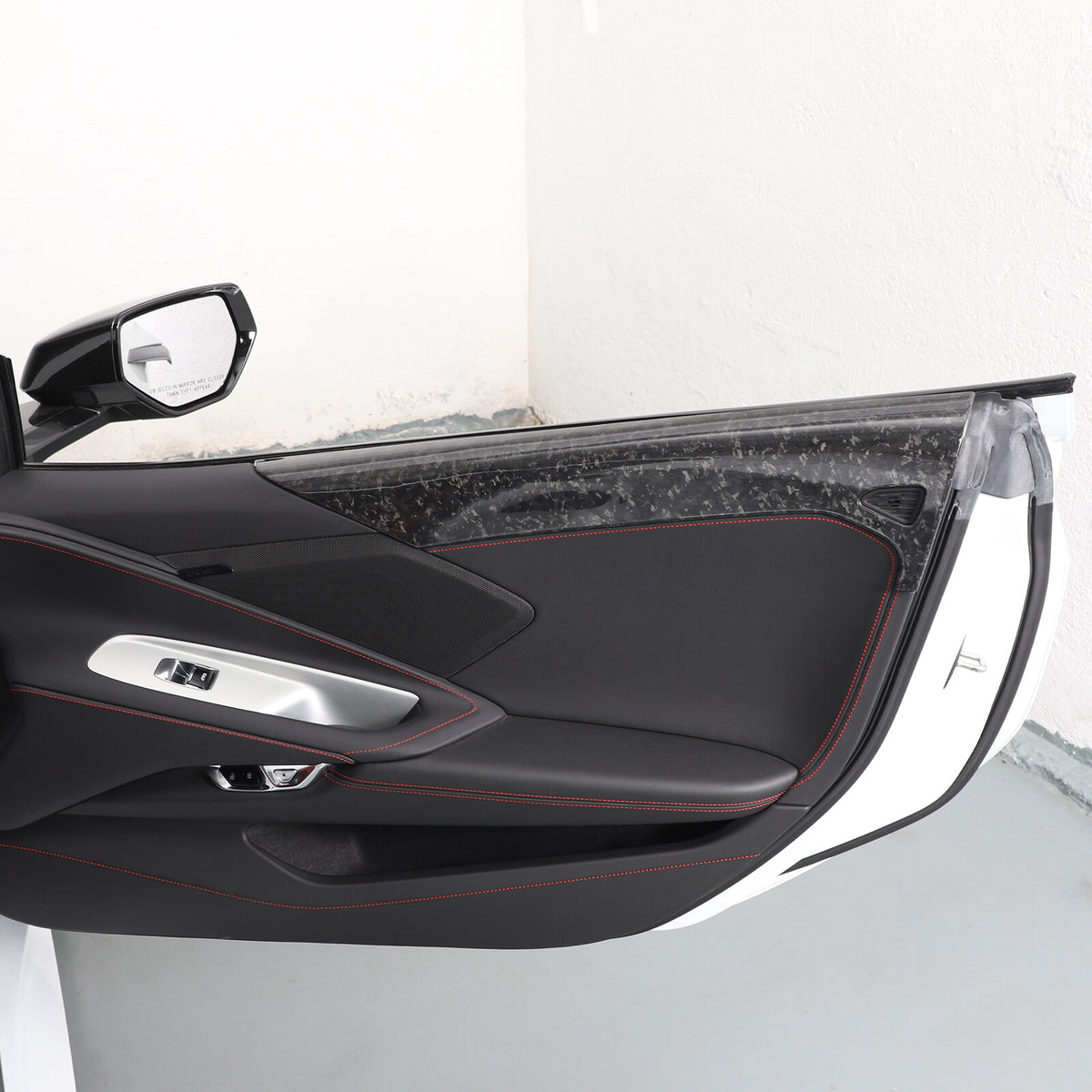 Forged Real Carbon Fiber Full Interior Set Cover Trim Kit For Corvette C8 20-25 - Variants 16-20 49