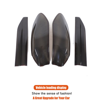 Smoked Rear Tail Light Guard Decor Cover Trim Bezels For BMW X6 G06 2020-2026 21