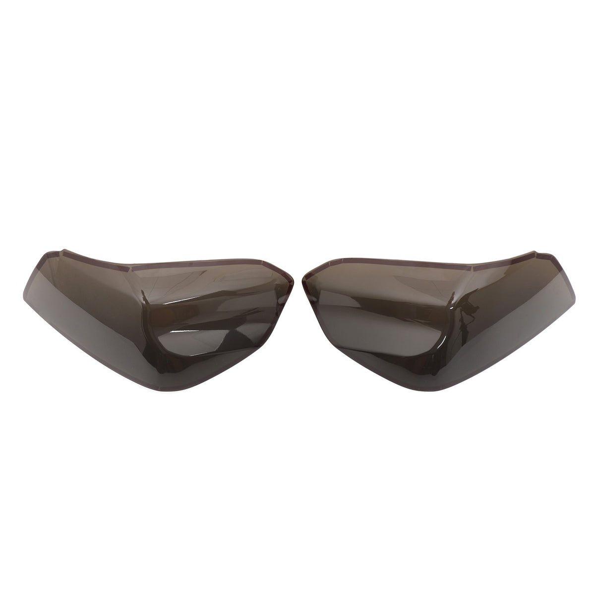 Black Smoked Taillight Lens Trim For Subaru WRX STI 2015-2021 17