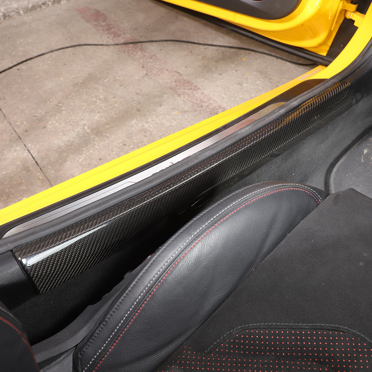 Real Carbon Fiber Full Interior Set Decor Trim Kit For Toyota Supra A90 MK5 19+ 131