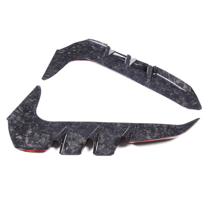 Forged Carbon Front Side Fender Air Outlet Trim For Toyota GR86 Subaru BRZ 2022+ 9