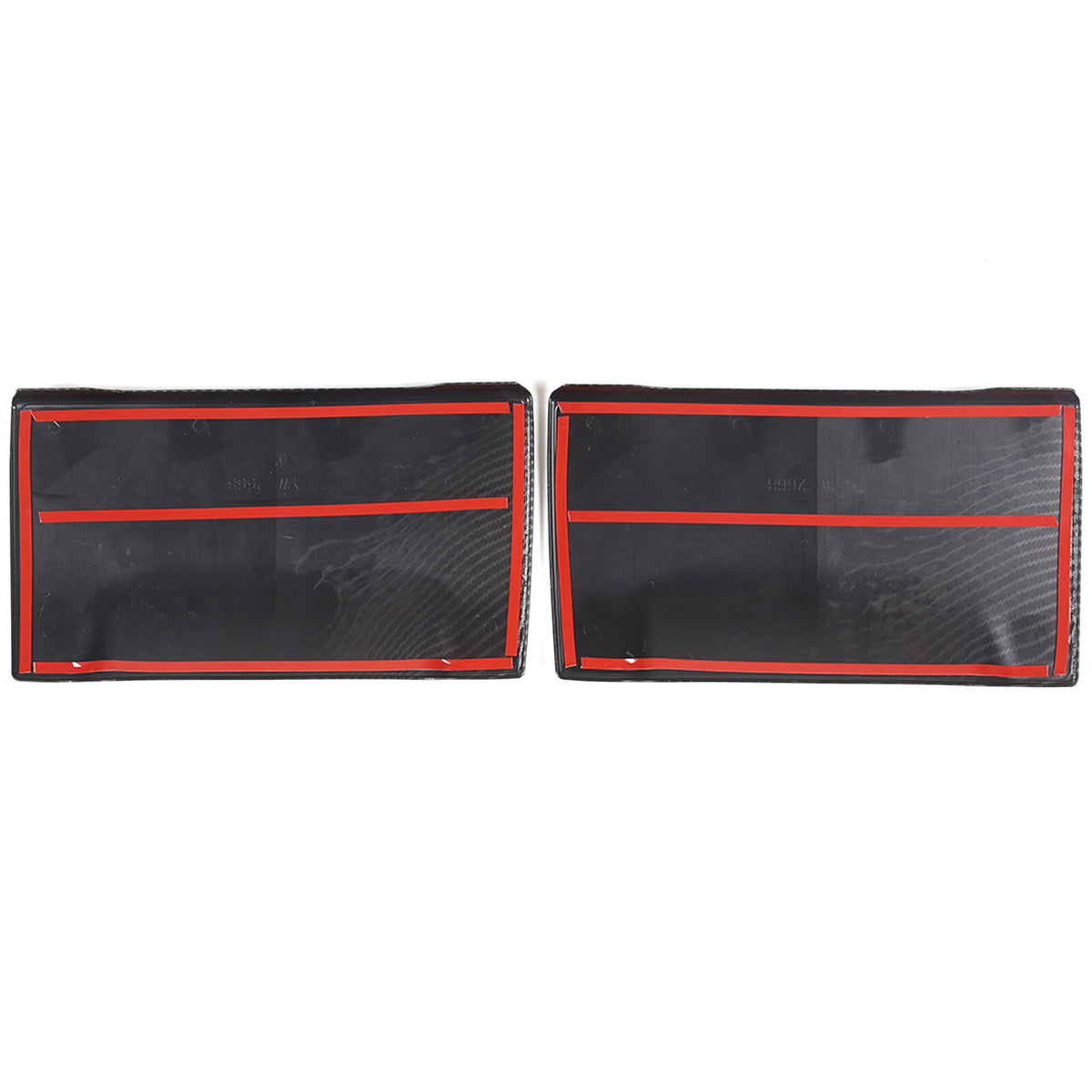 ABS Carbon Fiber Seat Back Anti-kick Panel Trim Cover For Range Rover Sport 2023 13