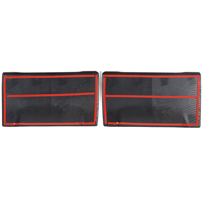 ABS Carbon Fiber Seat Back Anti-kick Panel Trim Cover For Range Rover Sport 2023 13