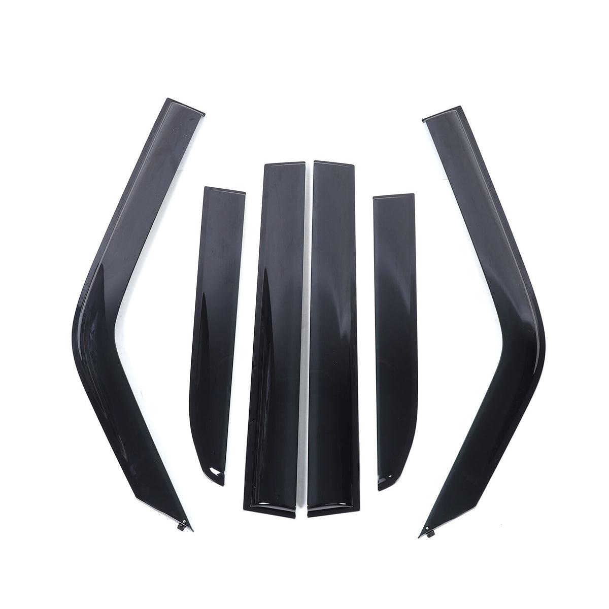 For Lexus GX GX550 2024-2025 Window Visor Vent Shades Sun Rain Guard Black US 13