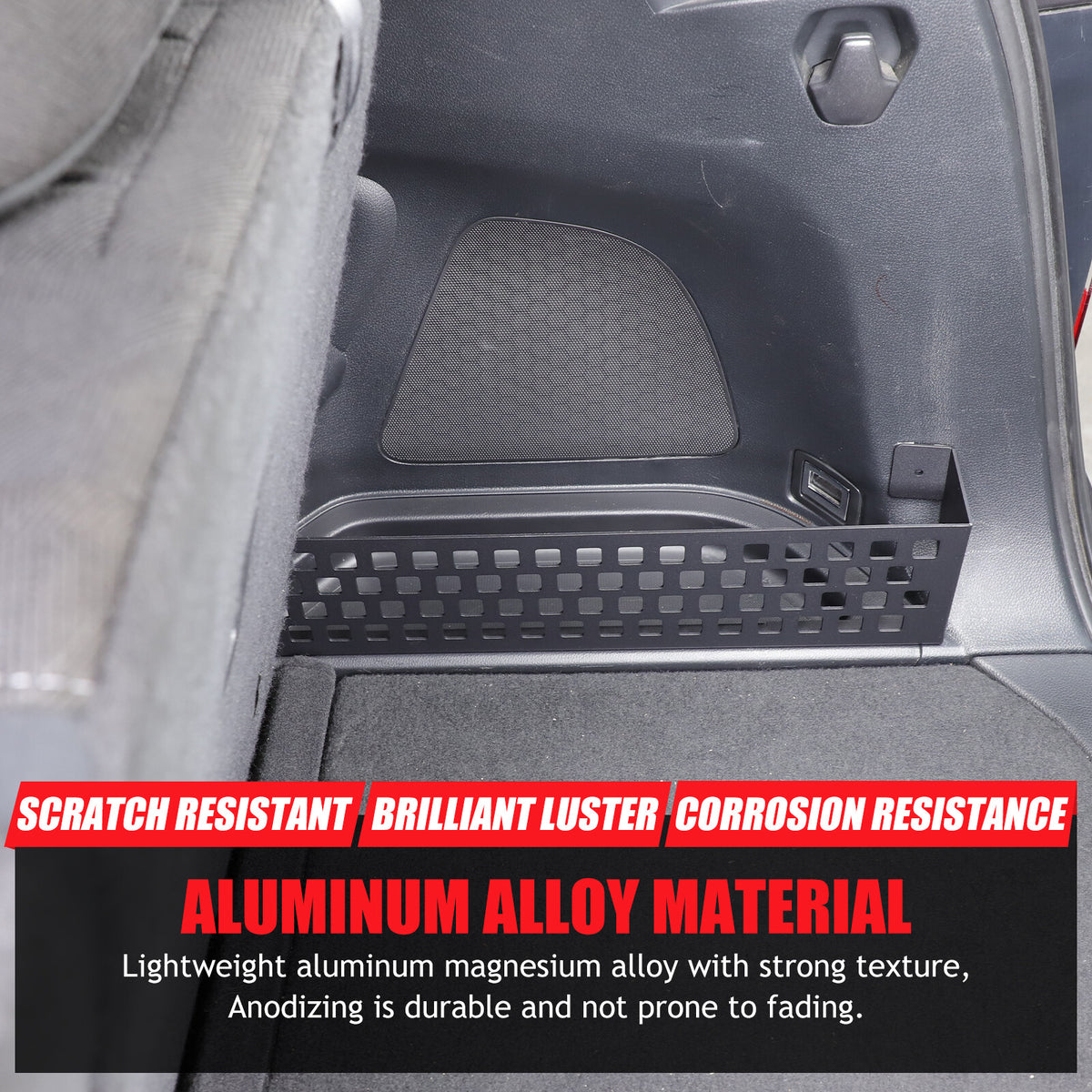 Right Trunk Side Storage Baffle Box Tray Molle Panel For Honda Pilot 2016-2022 21