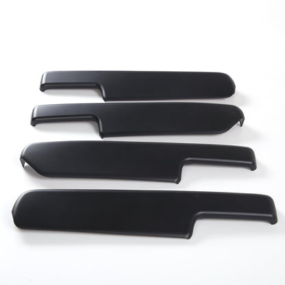 Matte Black Interior Door Panel Elbow Rest Trim Cover For Toyota Tundra 22-26 US 11