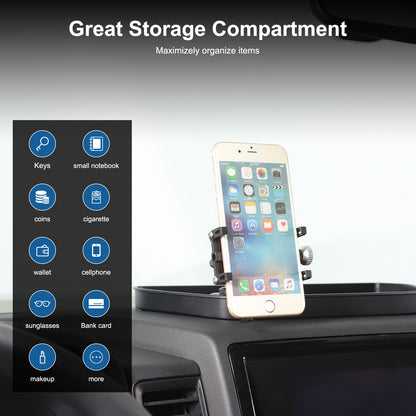 Off-road Dashboard Storage Tray Box Phone Holder For Nissan Frontier D41 2022-24 18