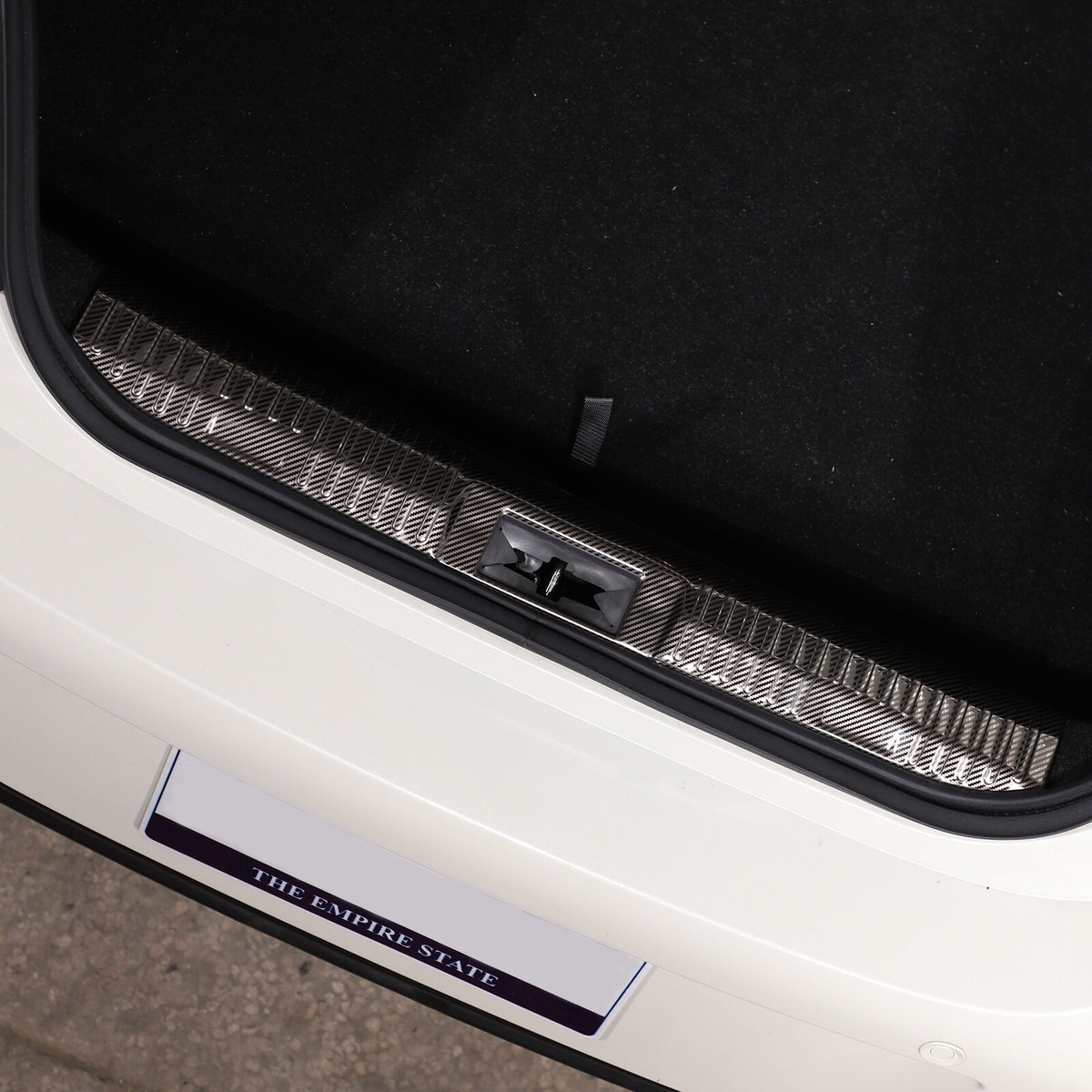 Stainless Steel Carbon Rear Bumper Cover Protector For Toyota 86/Subaru BRZ US 1