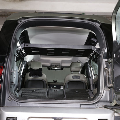 Alloy Rear Trunk Luggage Rack Cargo Shelf Holder for Land Rover Defender 110 20+ 6