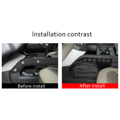 Car Seat Gap Organizer Catcher Storage Rack for For Land Rover Defender 20-22 8
