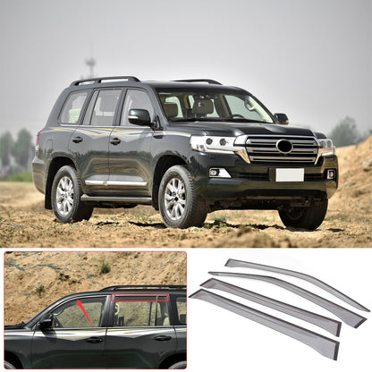 Window Rain Guards Visor Rain Guard Wind Deflector For Toyota Land Cruiser LC300 10