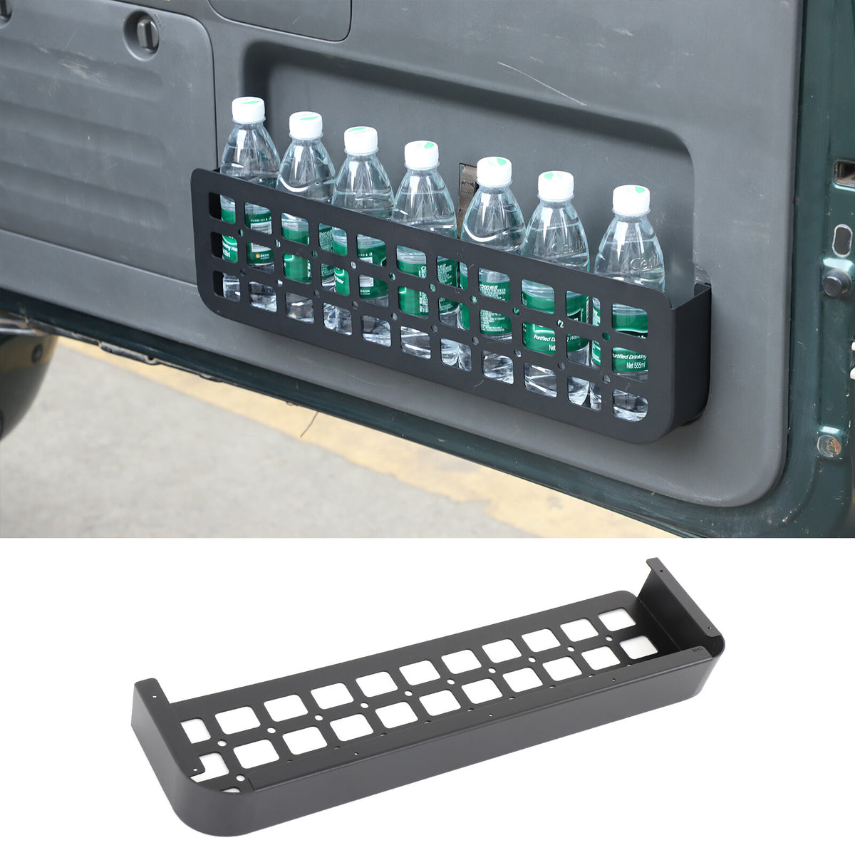 Aluminum Alloy Tailgate Storage Molle Panel For Toyota Prado FJ120 03-09 US 20