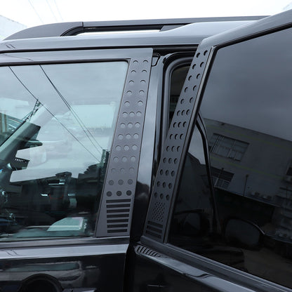 US Flag Alloy Window Center Pillar Trim For Land Rover Discovery 3/4 04-16 US 11