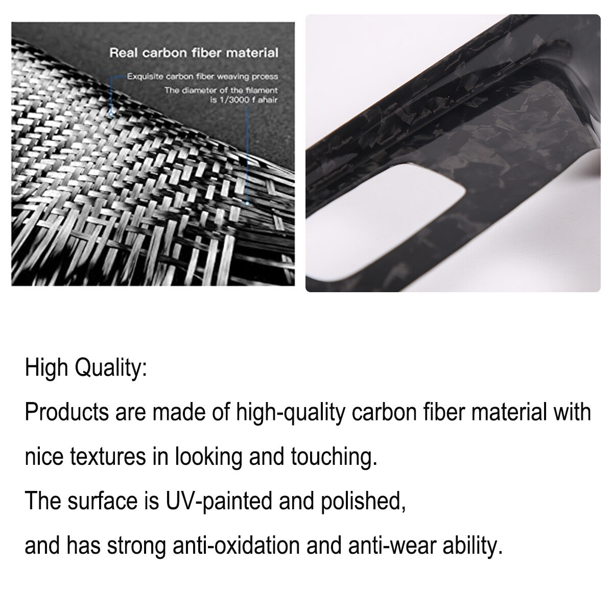 Forged Real Carbon Fiber Full Interior Set Cover Trim Kit For Corvette C8 20-25 - Variants 36-40 54