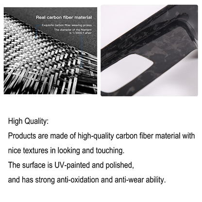 Forged Real Carbon Fiber Full Interior Set Cover Trim Kit For Corvette C8 20-25 - Variants 36-40 54