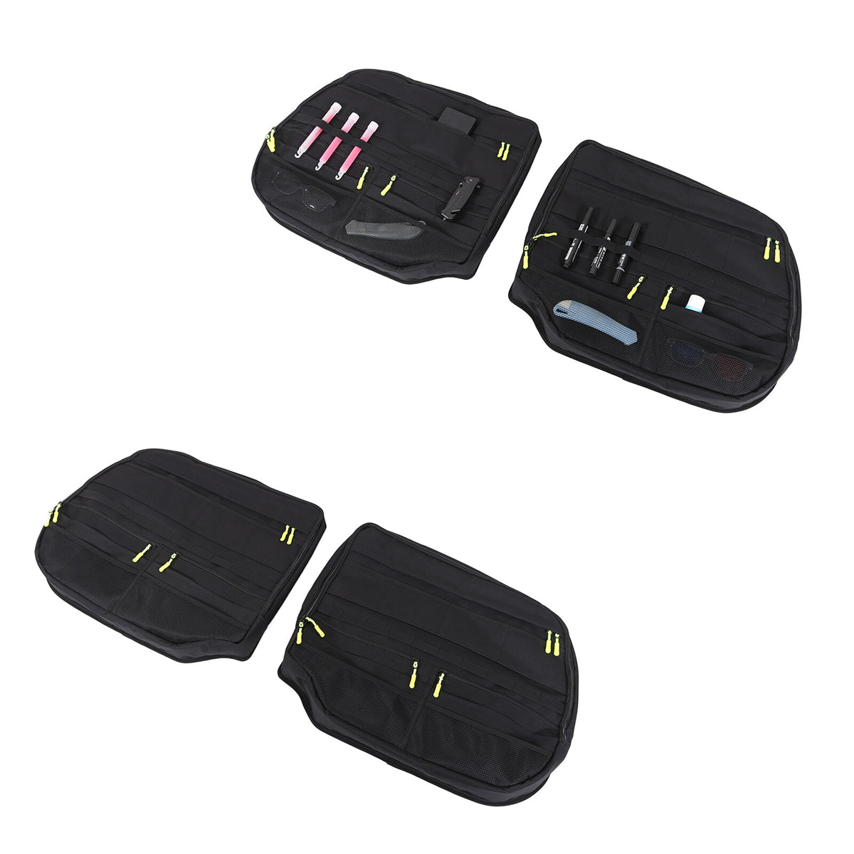 Tailgate Rear Door Cargo Trunk Storage Bag Organizer For Toyota Prado FJ150 2010 11