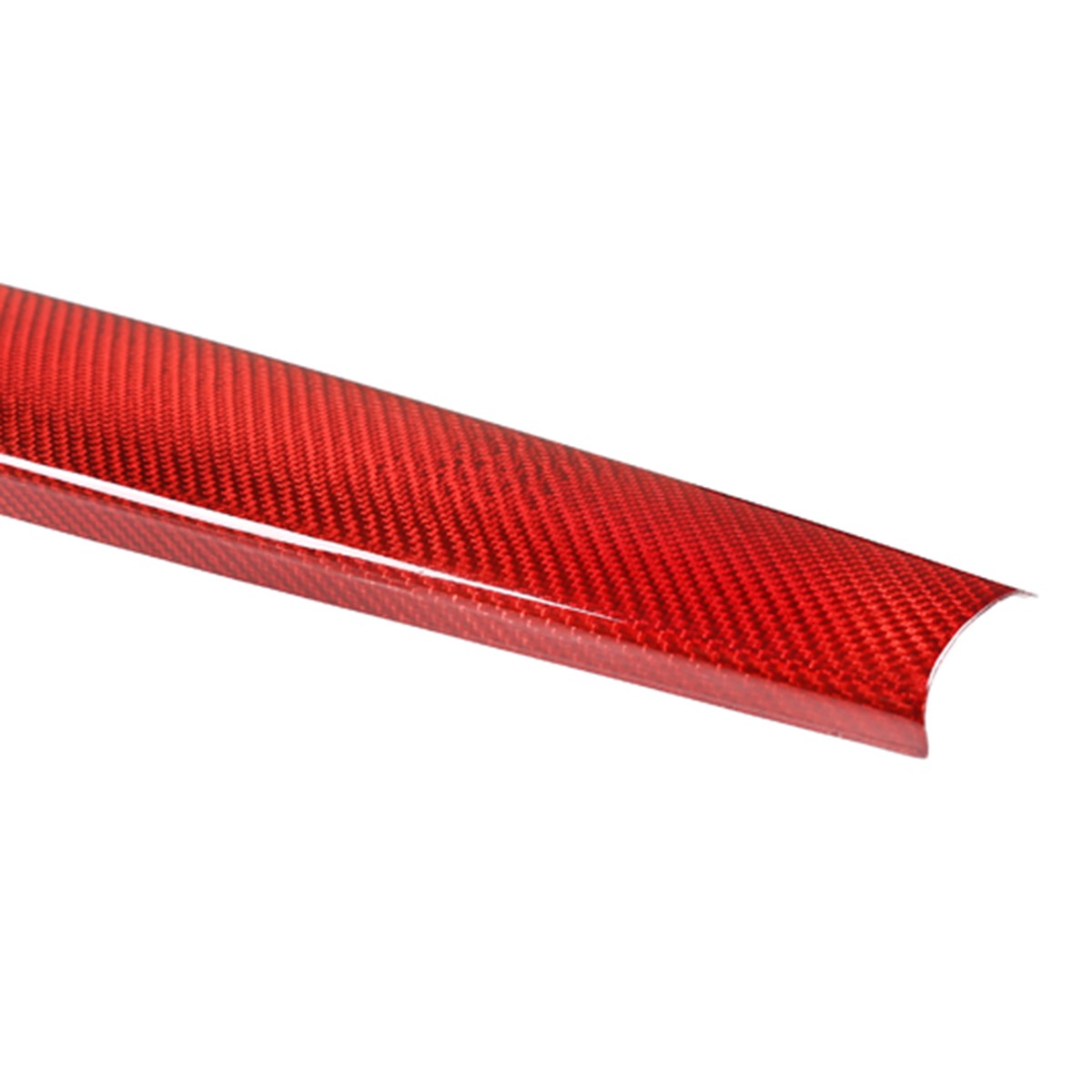 Red Real Carbon Fiber Center Dashboard Trim For Alfa Romeo Stelvio 949 2017-2020 9